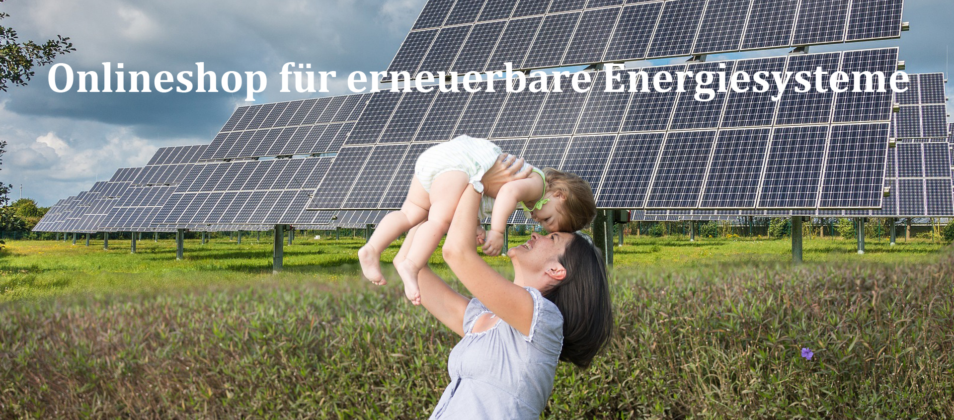Onlineshop für erneuerbare Energiesysteme